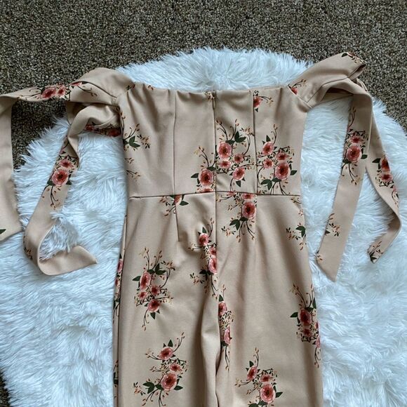 Guess Pants Jumpsuit Floral One Piece XS - Picture 9 of 13